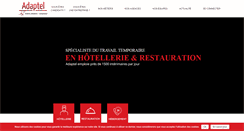 Desktop Screenshot of adaptel.fr